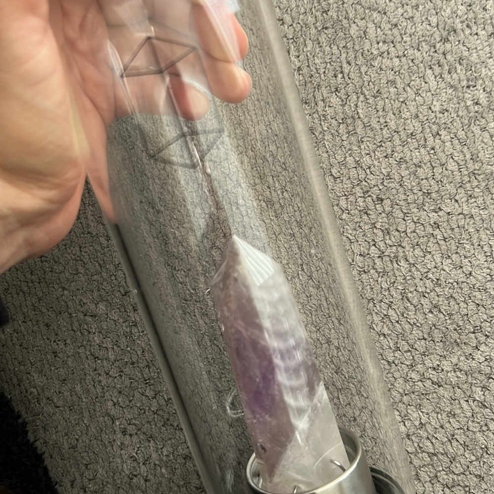 Glacce Crystal Elixir Water Bottle Used